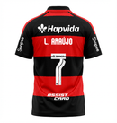 Manto Flamengo Jogo 1 Adidas 2026 – Com Kit Patrocínio – L. Araujo 7