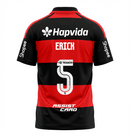 Manto Flamengo Jogo 1 Adidas 2026 – Com Kit Patrocínio – Erick 5