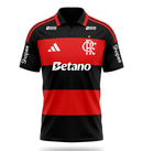 Manto Flamengo Jogo 1 Adidas 2026 – Com Kit Patrocínio – L. Araujo 7