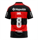 Manto Flamengo Jogo 1 Adidas 2026 – Com Kit Patrocínio – Saúl 8